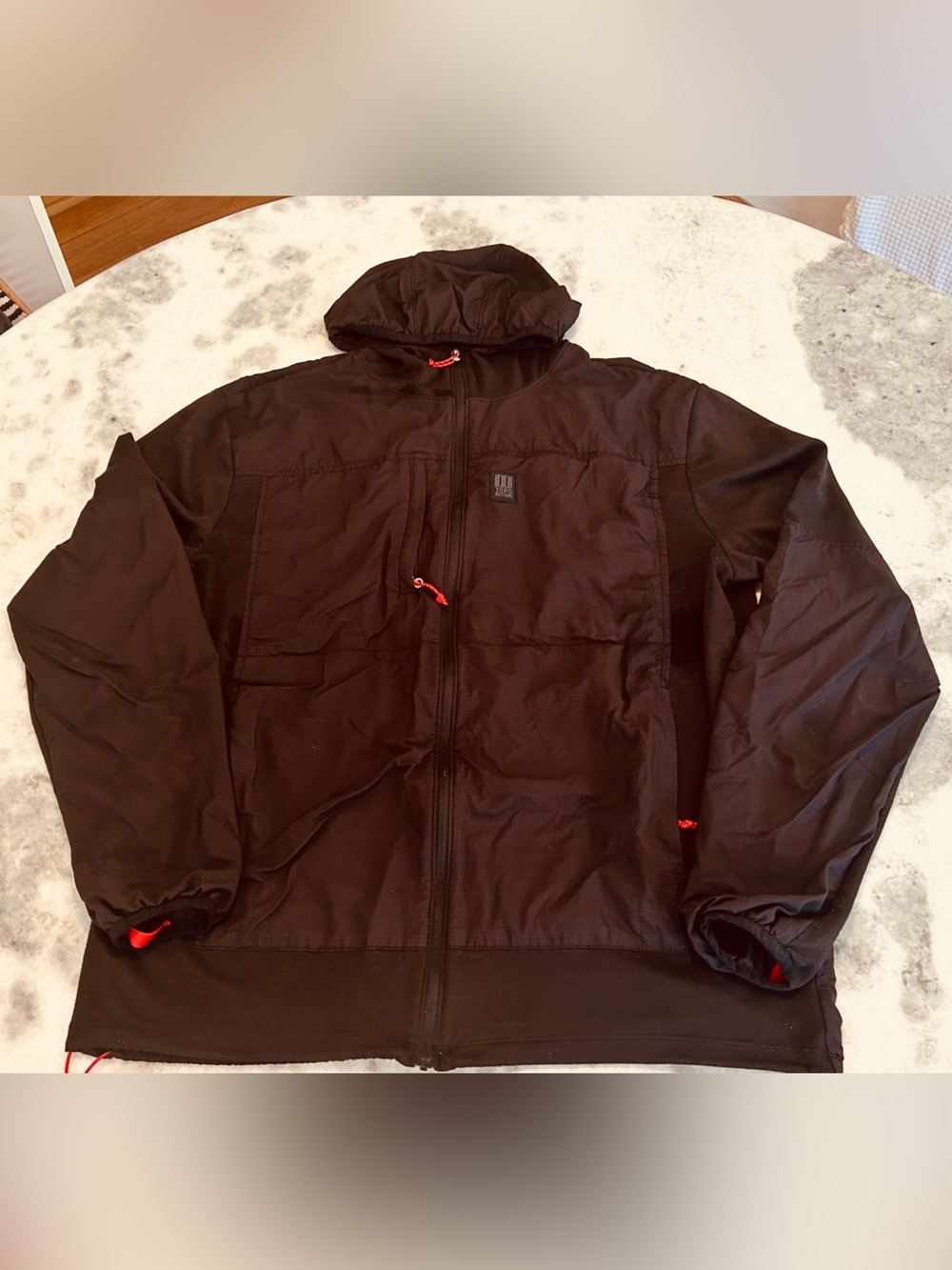 Men's Topo Designs Hybrid Hoodie Size Large